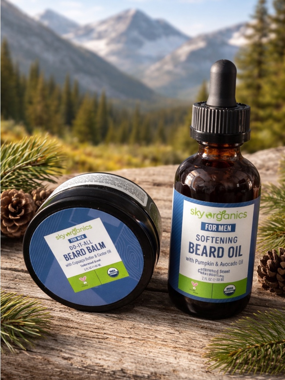 Organic Beard oil and Balm